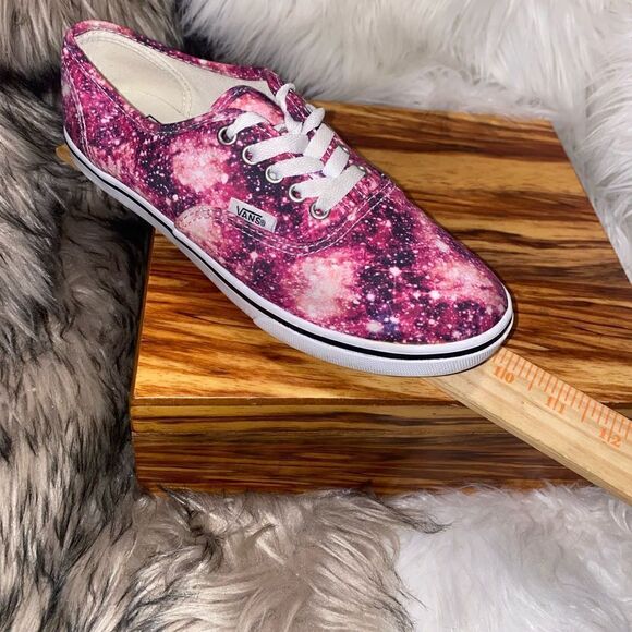 Women's Vans Authentic size 6.5 Cosmic Tie Dye Low Top Lace Up Canvas Shoes - Picture 7 of 9